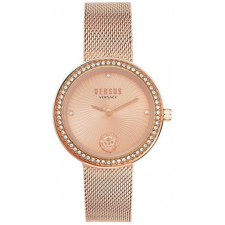 versace rose gold watch